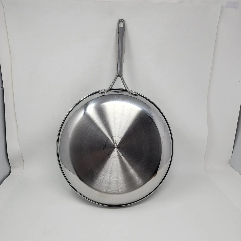 Henckels Paradigm 3-Piece Skillet Set Tri-Ply Stainless Steel 3-Layer Nonstick